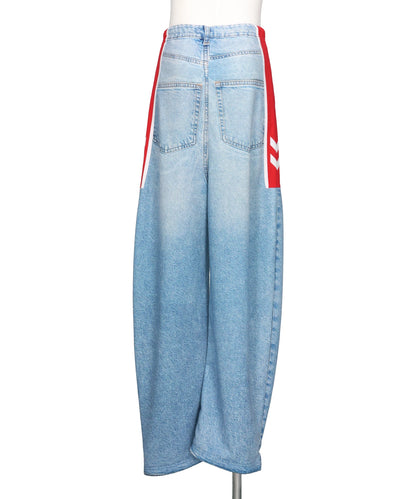 TRANSCRIPTION DENIM SWEAT TROUSER