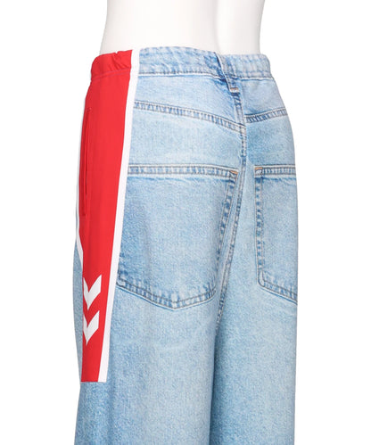 TRANSCRIPTION DENIM SWEAT TROUSER