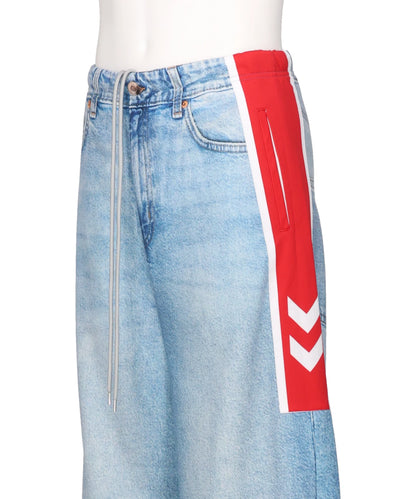 TRANSCRIPTION DENIM SWEAT TROUSER