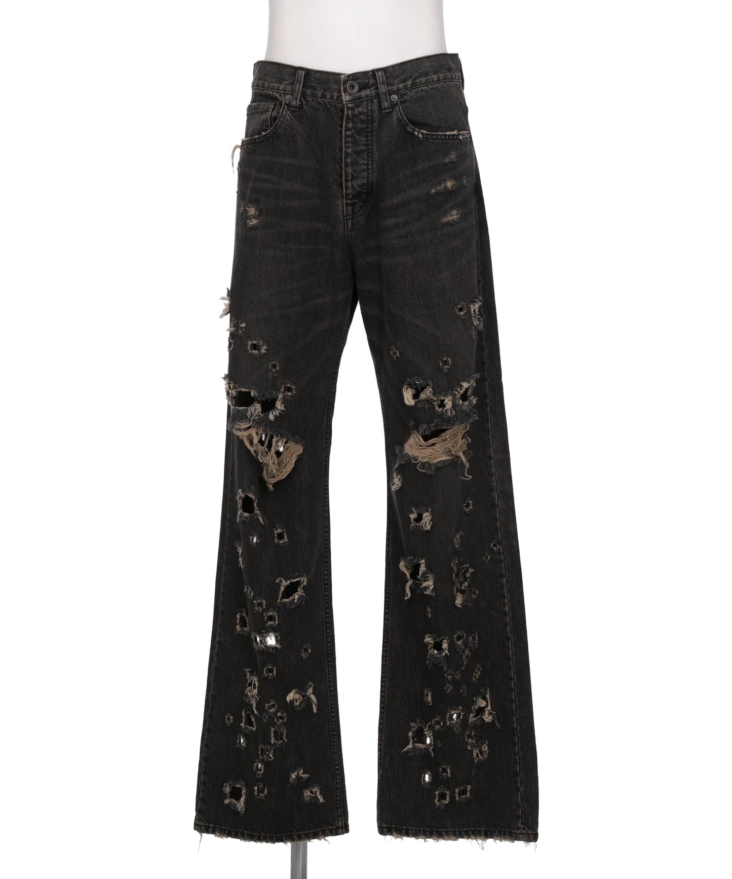 DAIRIKU（ダイリク）“DAMAGE” STRAIGHT DENIM PANTS