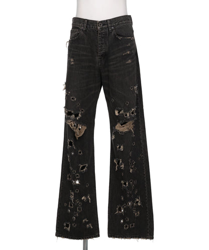 DAIRIKU（ダイリク）“DAMAGE” STRAIGHT DENIM PANTS