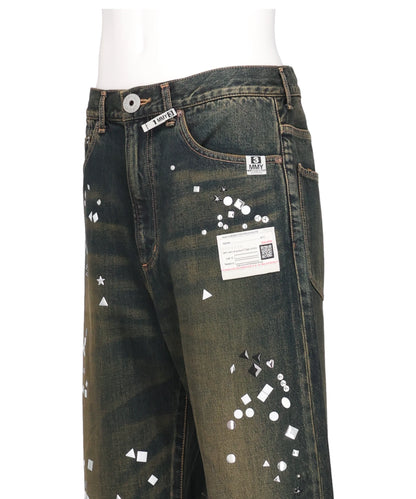 EMBELLISHED JEANS