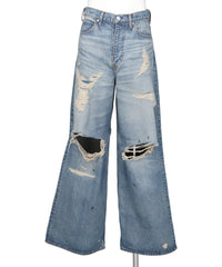 MASU(エムエーエスユー)  2026SS MB BAGGY JEANS ANGEL DAMAGE B26U6PL003