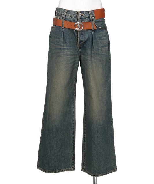 DAIRIKU(ダイリク) 2026SS "D" BUCKLE SUPER WIDE DENIM PANTS 26SS-D15