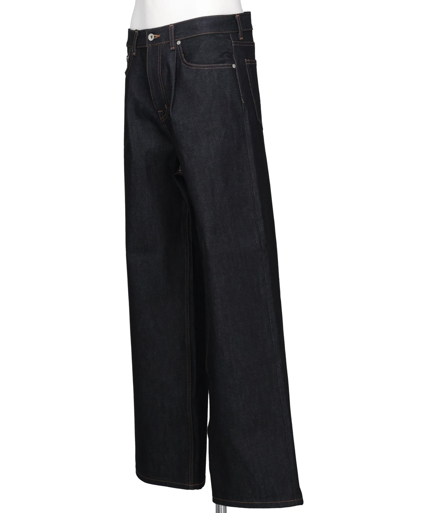 "WIDE" RIGID DENIM PANTS