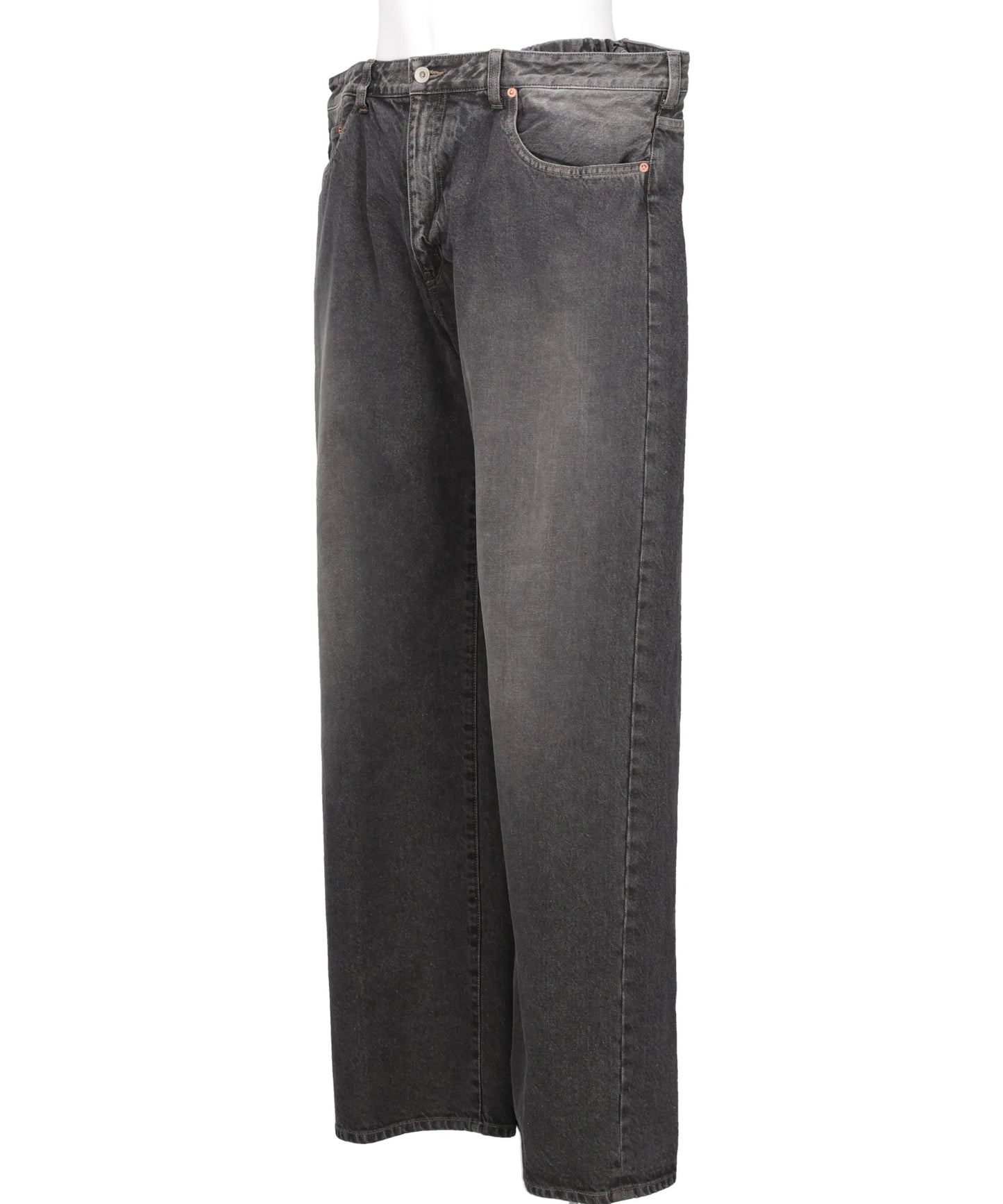 FLOATING WAIST DENIM PANTS