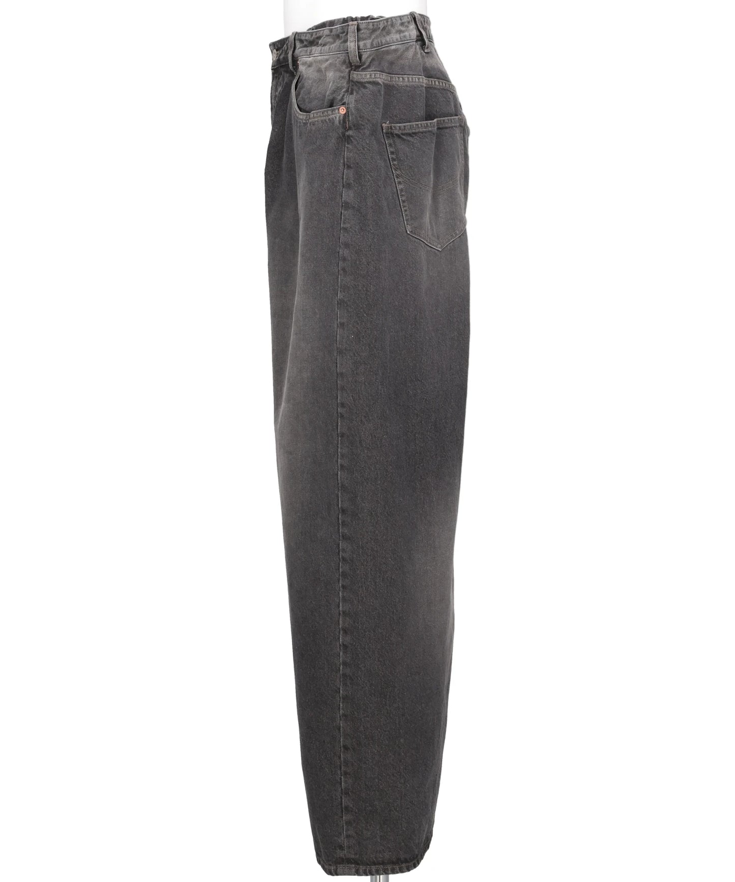 FLOATING WAIST DENIM PANTS