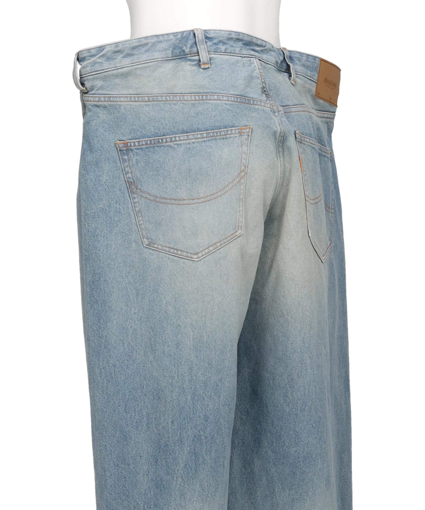 FLOATING WAIST DENIM PANTS