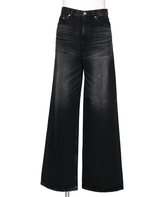 JOHN LAWRENCE SULLIVAN(ジョンローレンスサリバン) 2026SS WASHED DENIM WIDE PANTS　JLS-02-26