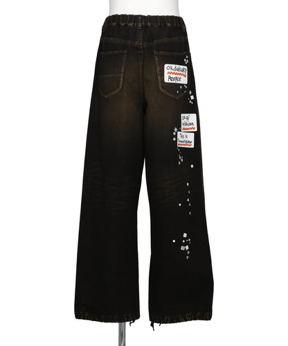 DENIM JEANS w STICKER