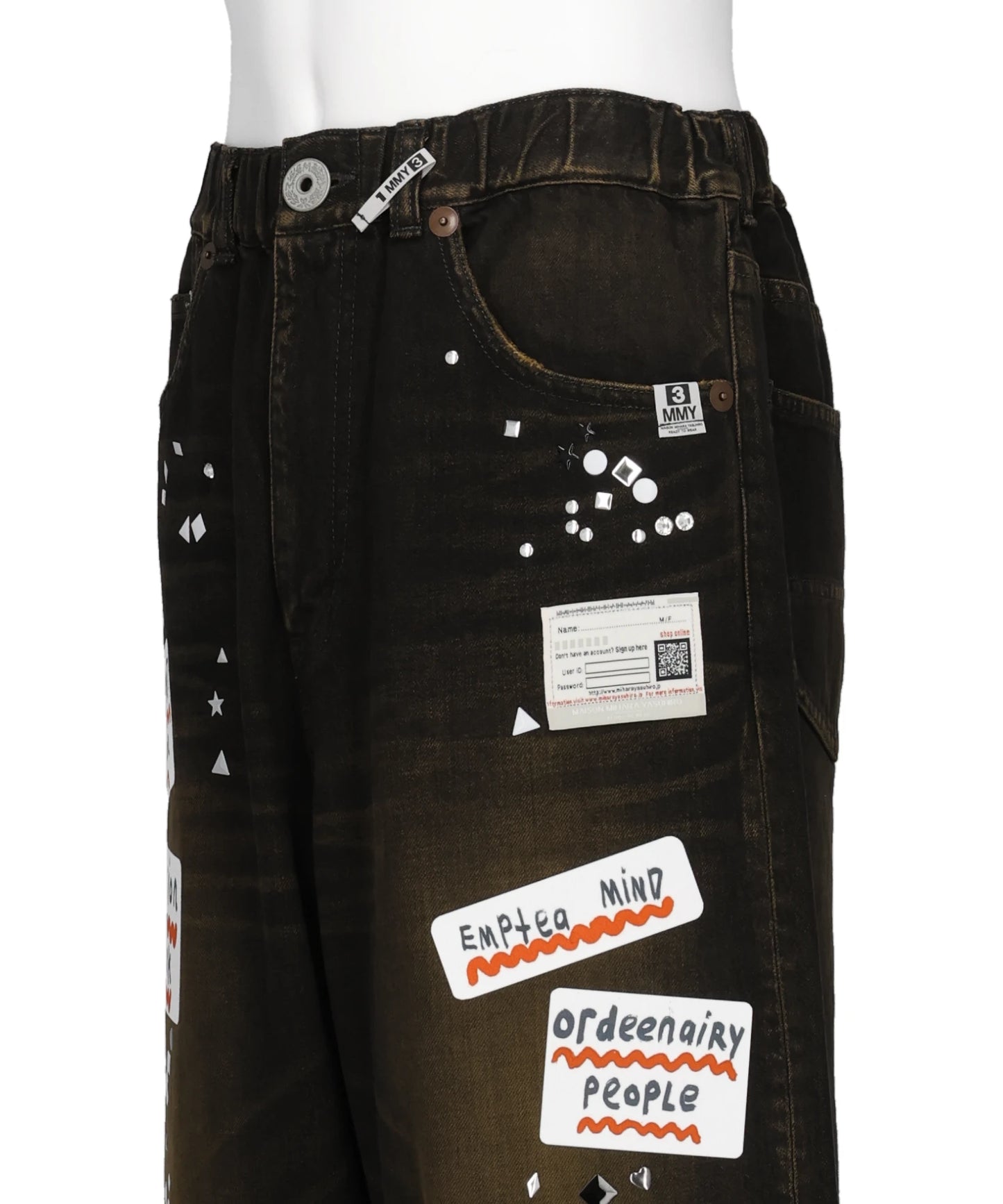 DENIM JEANS w STICKER