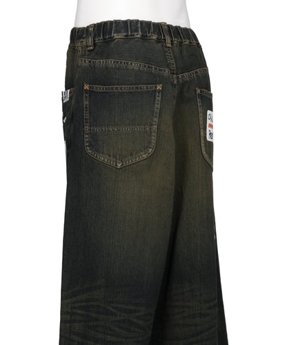 DENIM JEANS w STICKER