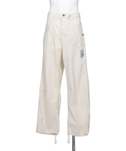 Maison MIHARA YASUHIRO(メゾンミハラヤスヒロ) 2026SS CUT OFF DENIM PANTS K16PT321