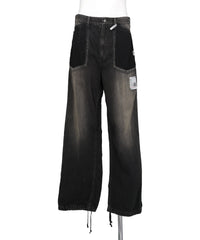 Maison MIHARA YASUHIRO(メゾンミハラヤスヒロ) 2026SS CUT OFF DENIM PANTS K16PT321