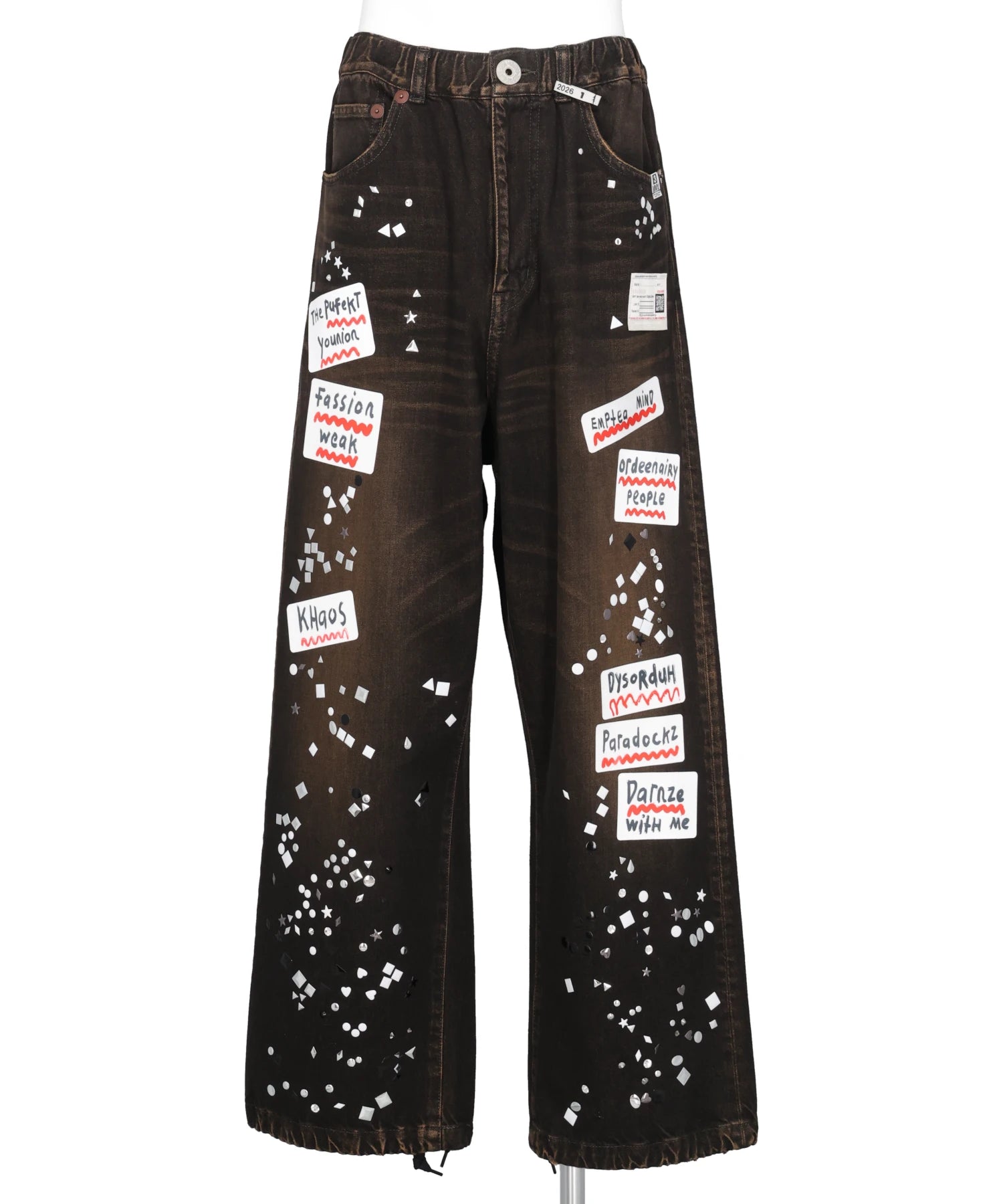 Maison MIHARA YASUHIRO(メゾンミハラヤスヒロ) 2026SS DENIM JEANS w