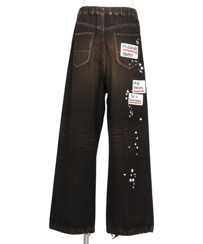 DENIM JEANS w STICKER