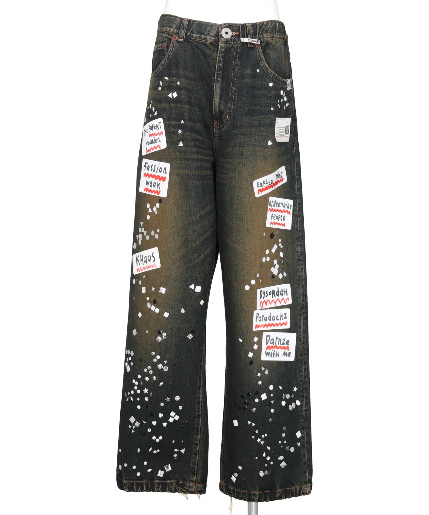 DENIM JEANS w STICKER