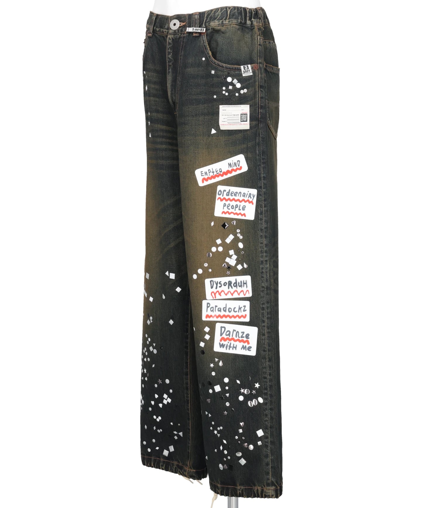 DENIM JEANS w STICKER