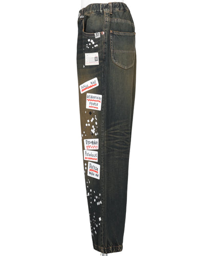 DENIM JEANS w STICKER