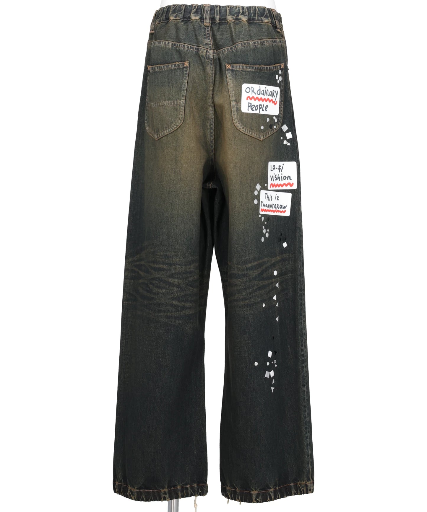 DENIM JEANS w STICKER