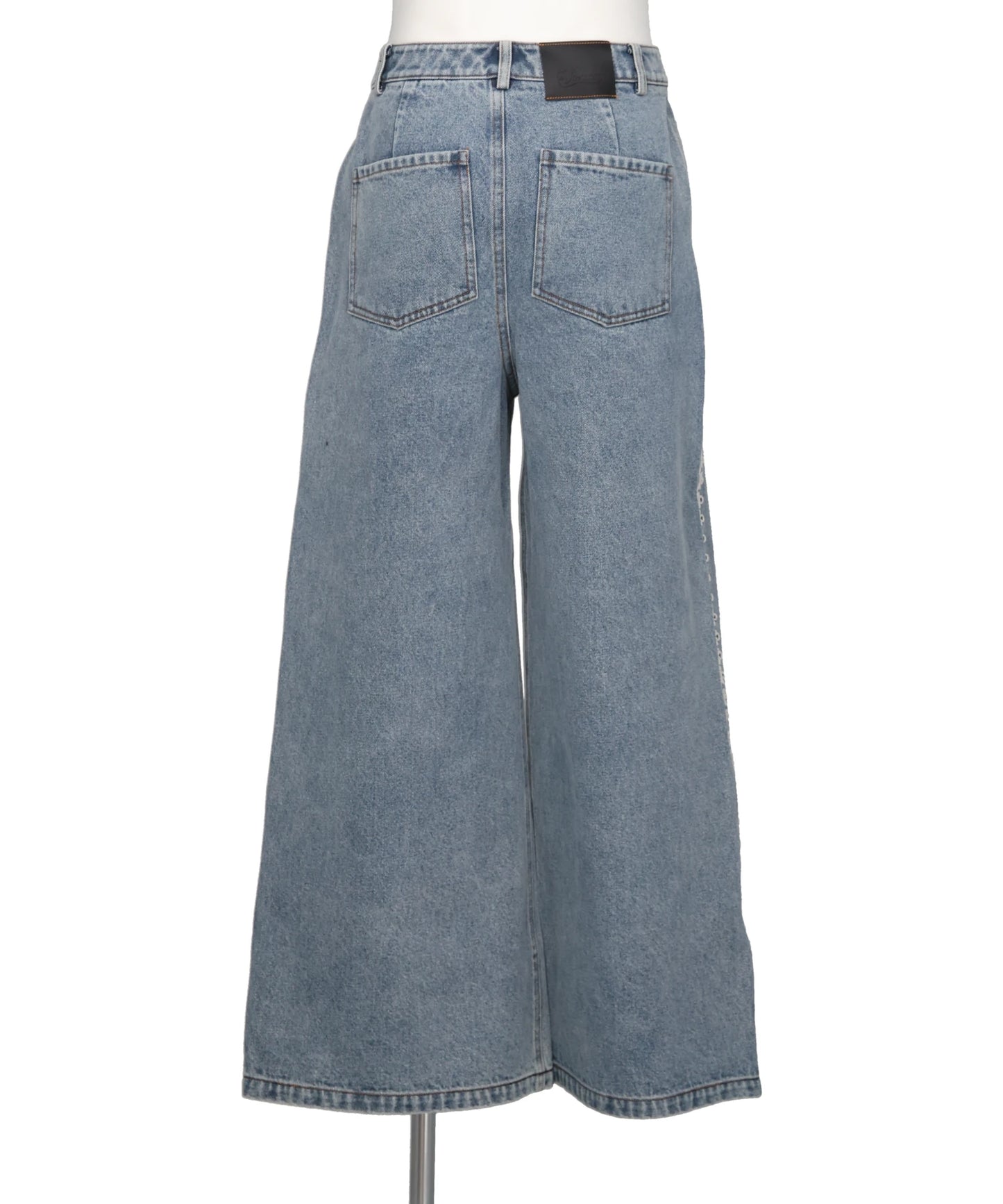 FRENCH CORDED DENIM TROUSERS