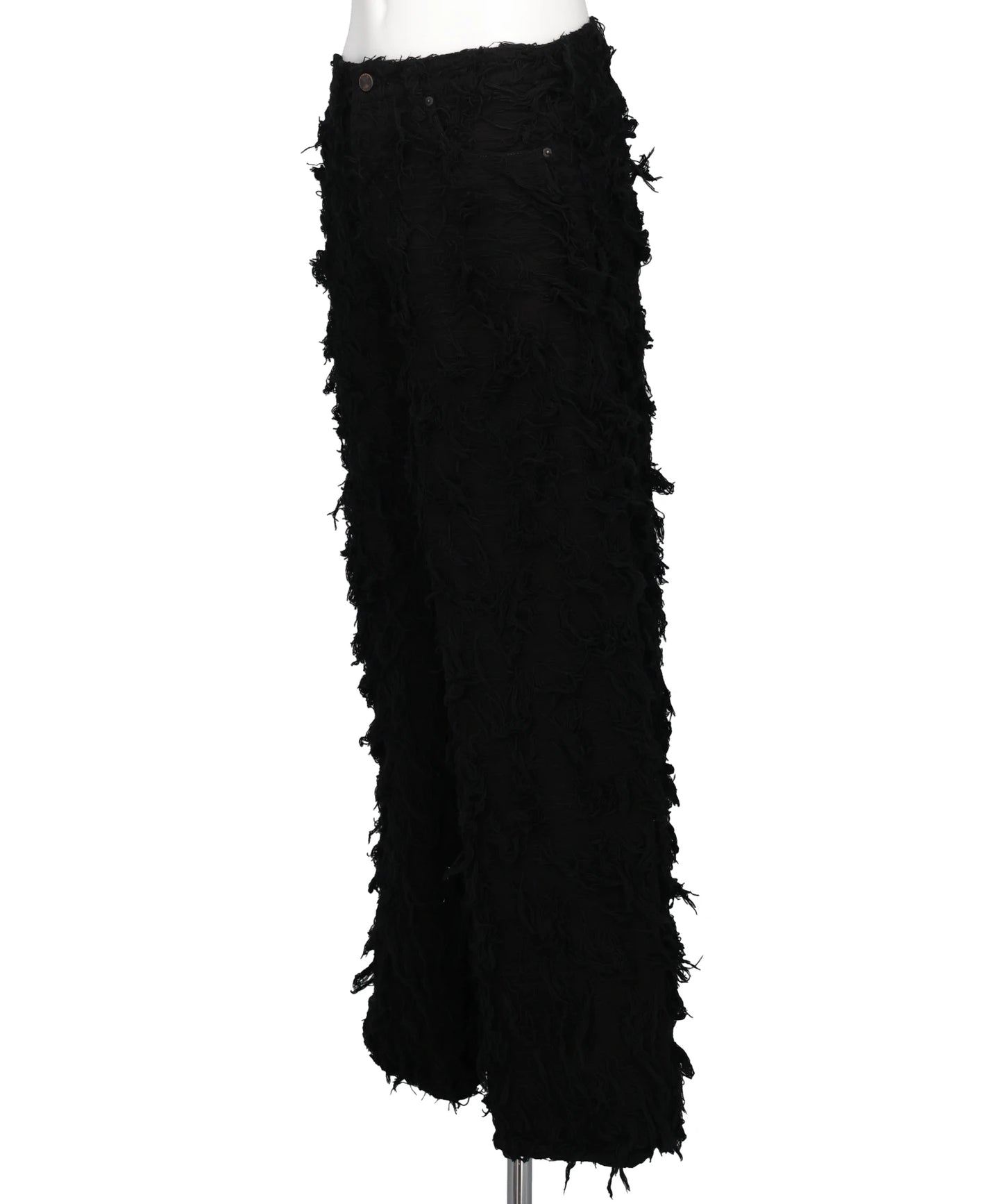 SHAGGY DENIM PANTS