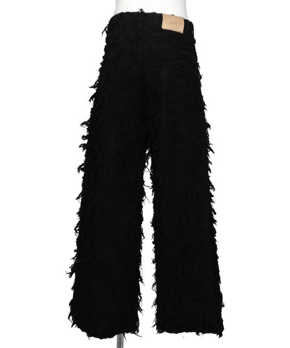 SHAGGY DENIM PANTS