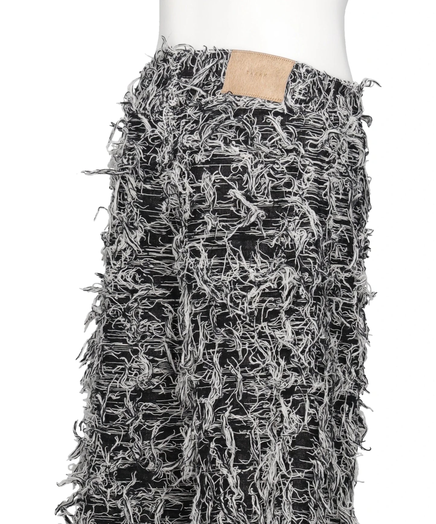 SHAGGY DENIM PANTS