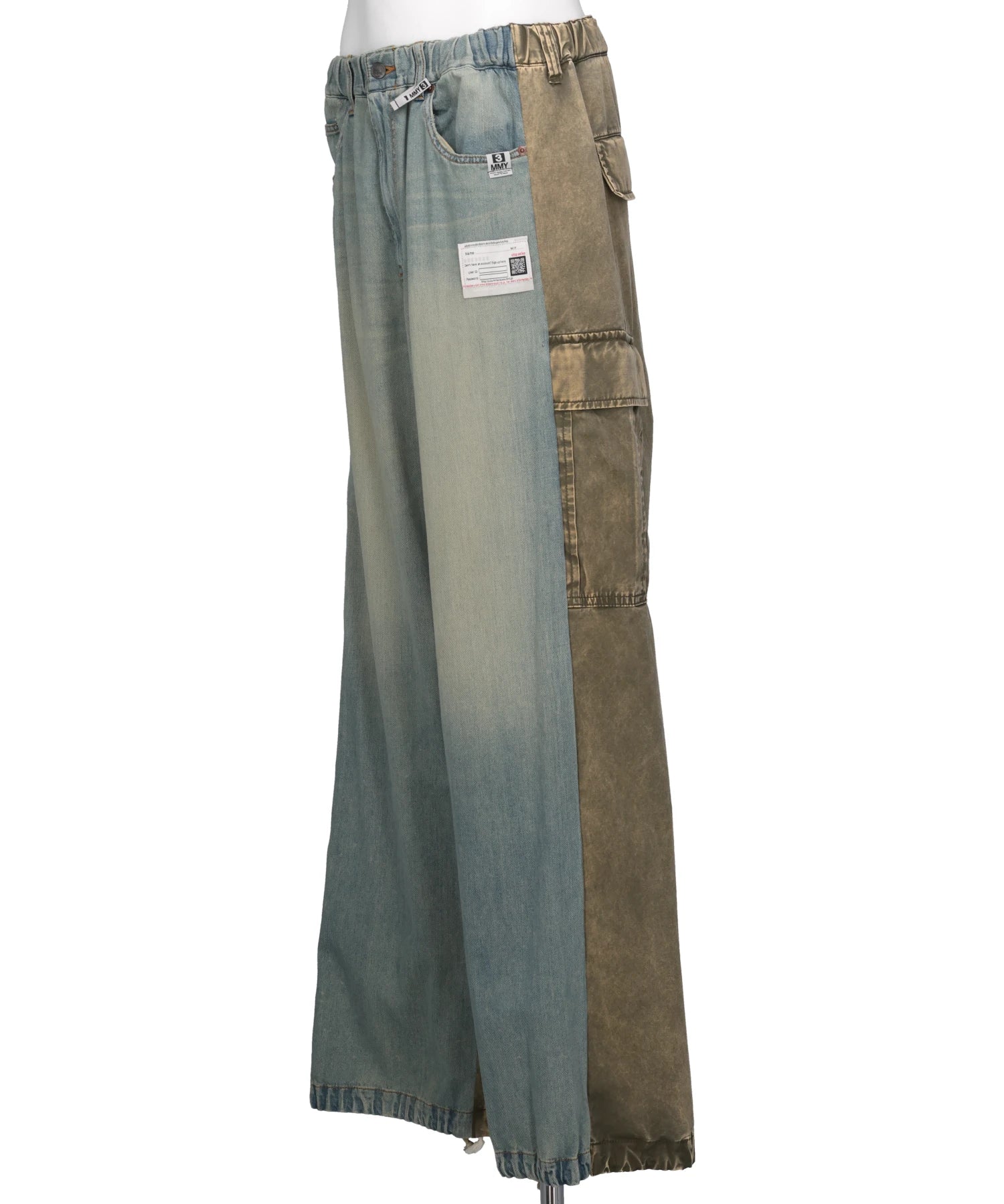 Maison mihara yasuhiroメゾンミハラヤスヒロ　サルエルパンツ Maison MIHARA YASUHIRO(メゾンミハラヤスヒロ) 2026SS R/CO SATIN