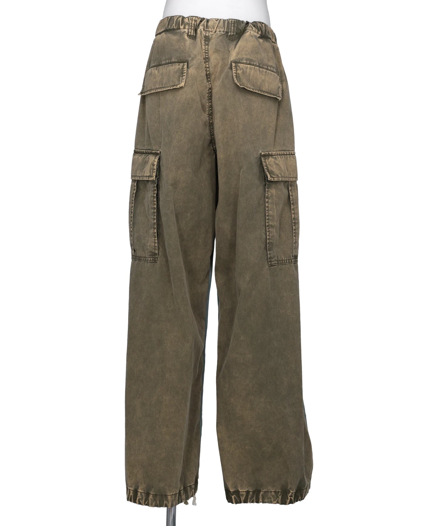 FRONT BACK COMBINED DENIM PANTS