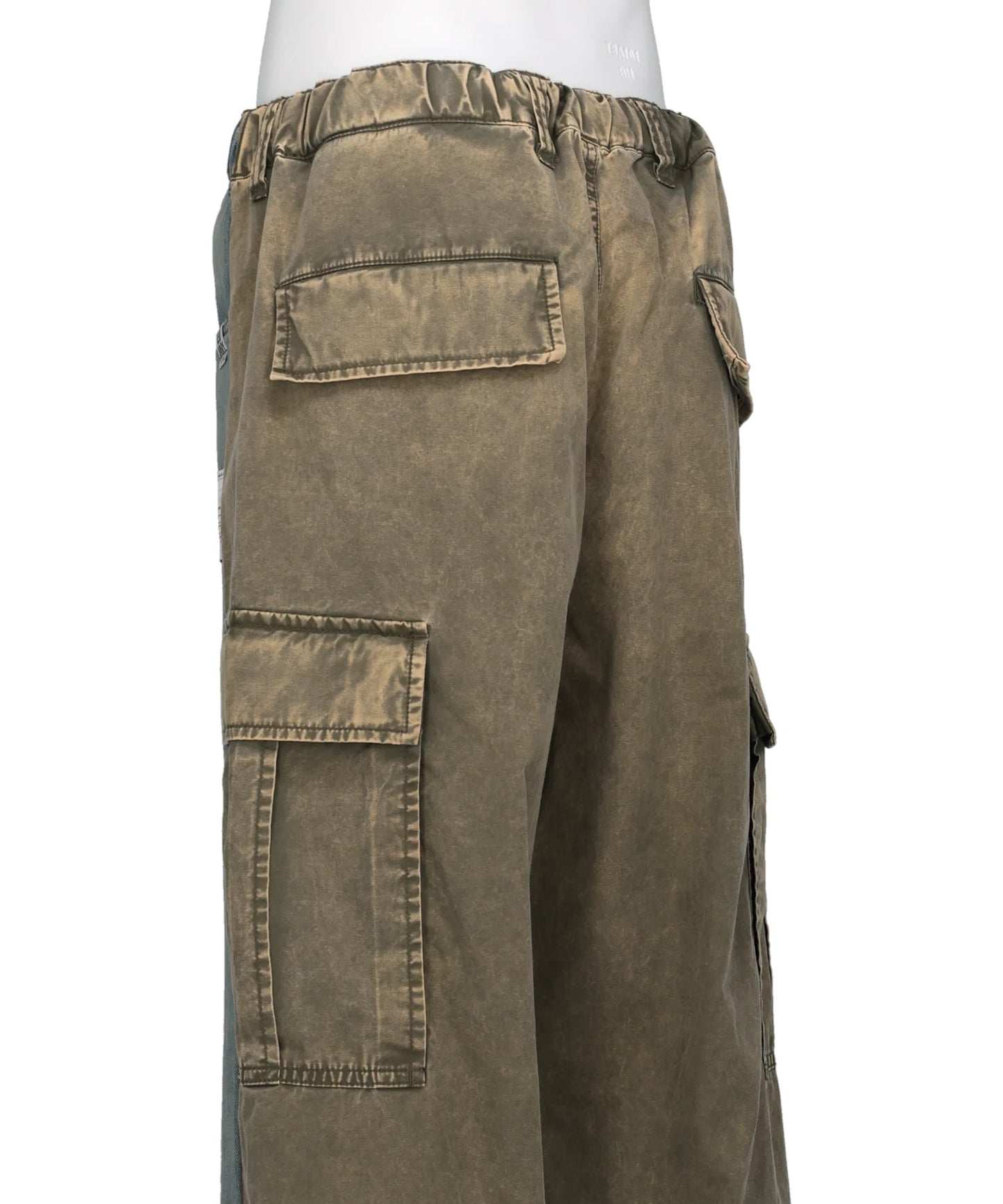 FRONT BACK COMBINED DENIM PANTS
