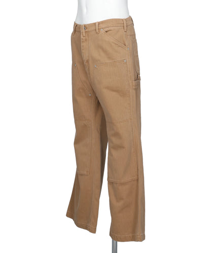 "FLARE" VINTAGE WASH PAINTER CHINO PANTS