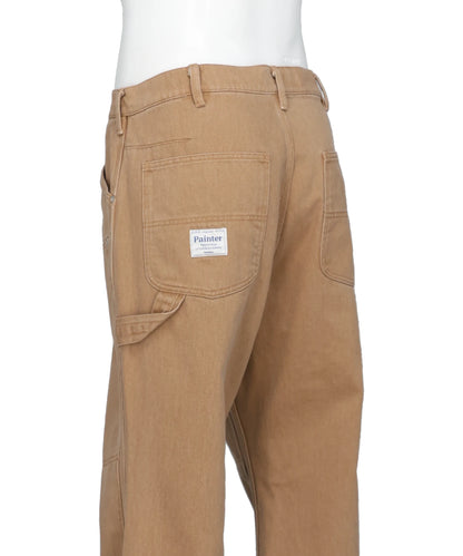 "FLARE" VINTAGE WASH PAINTER CHINO PANTS