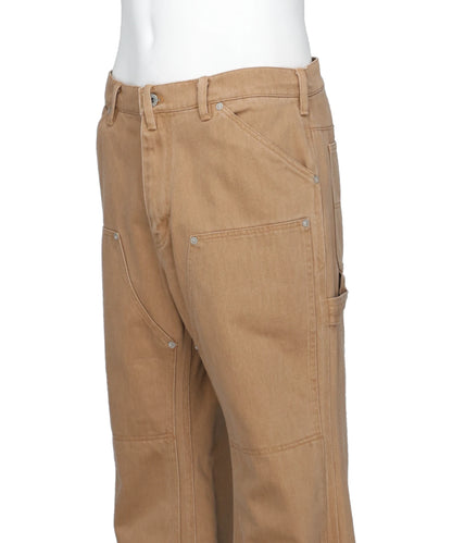 "FLARE" VINTAGE WASH PAINTER CHINO PANTS