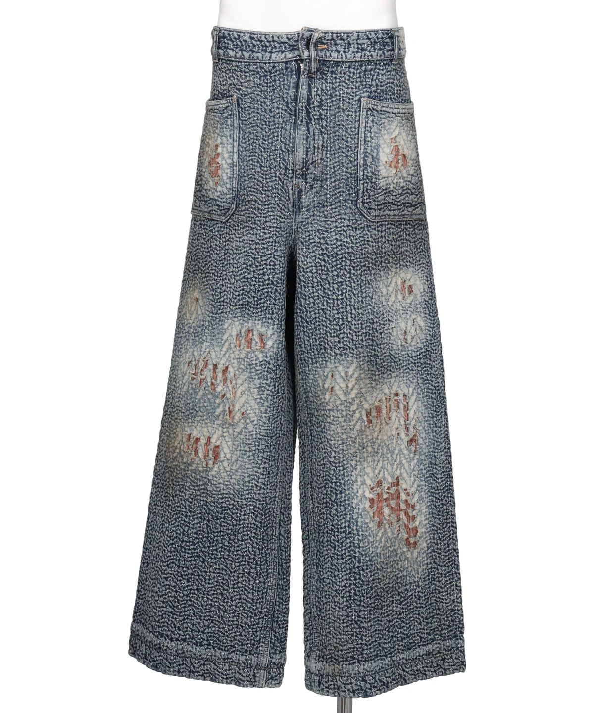 DAIRIKU(ダイリク) 2026AW "BORO" DENIM SAILOR PANTS　DA-26AW-D6
