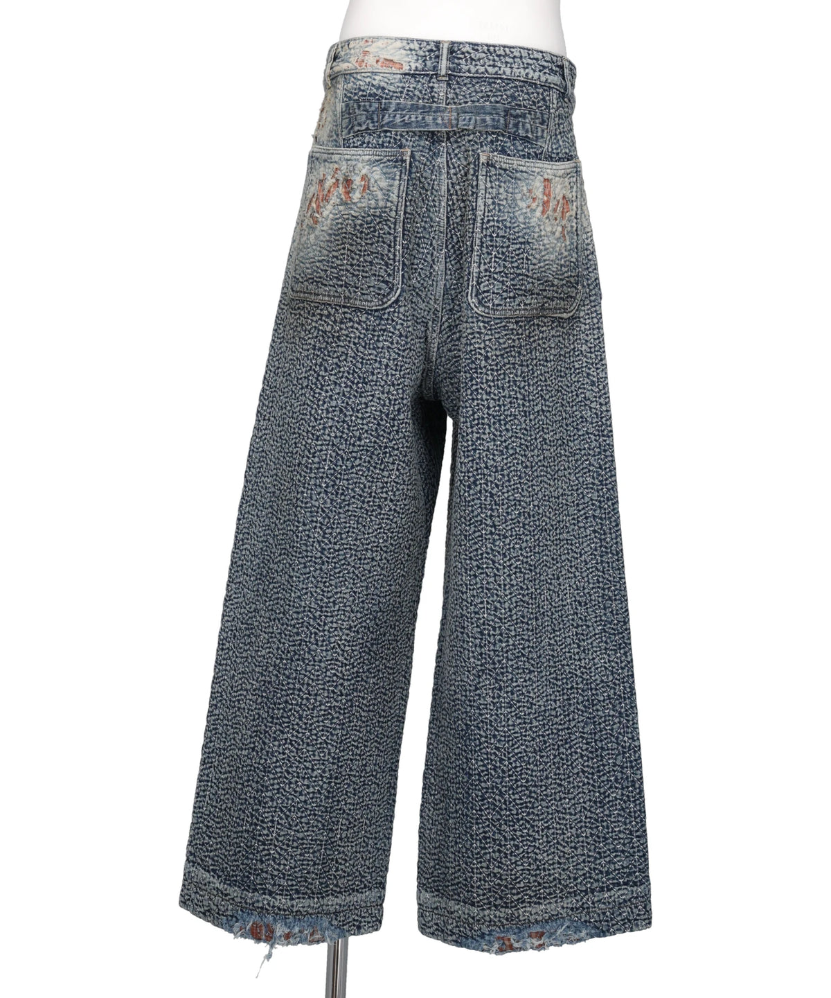 "BORO" DENIM SAILOR PANTS