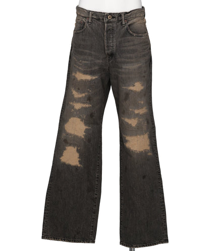 DAIRIKU(ダイリク) 2026AW "STRAIGHT" VINTAGE REPAIR DENIM PANTS DA-R-DP4