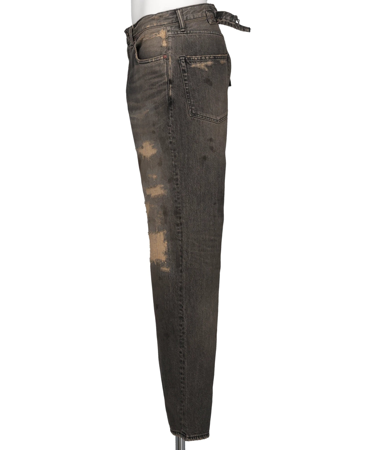 "STRAIGHT" VINTAGE REPAIR DENIM PANTS