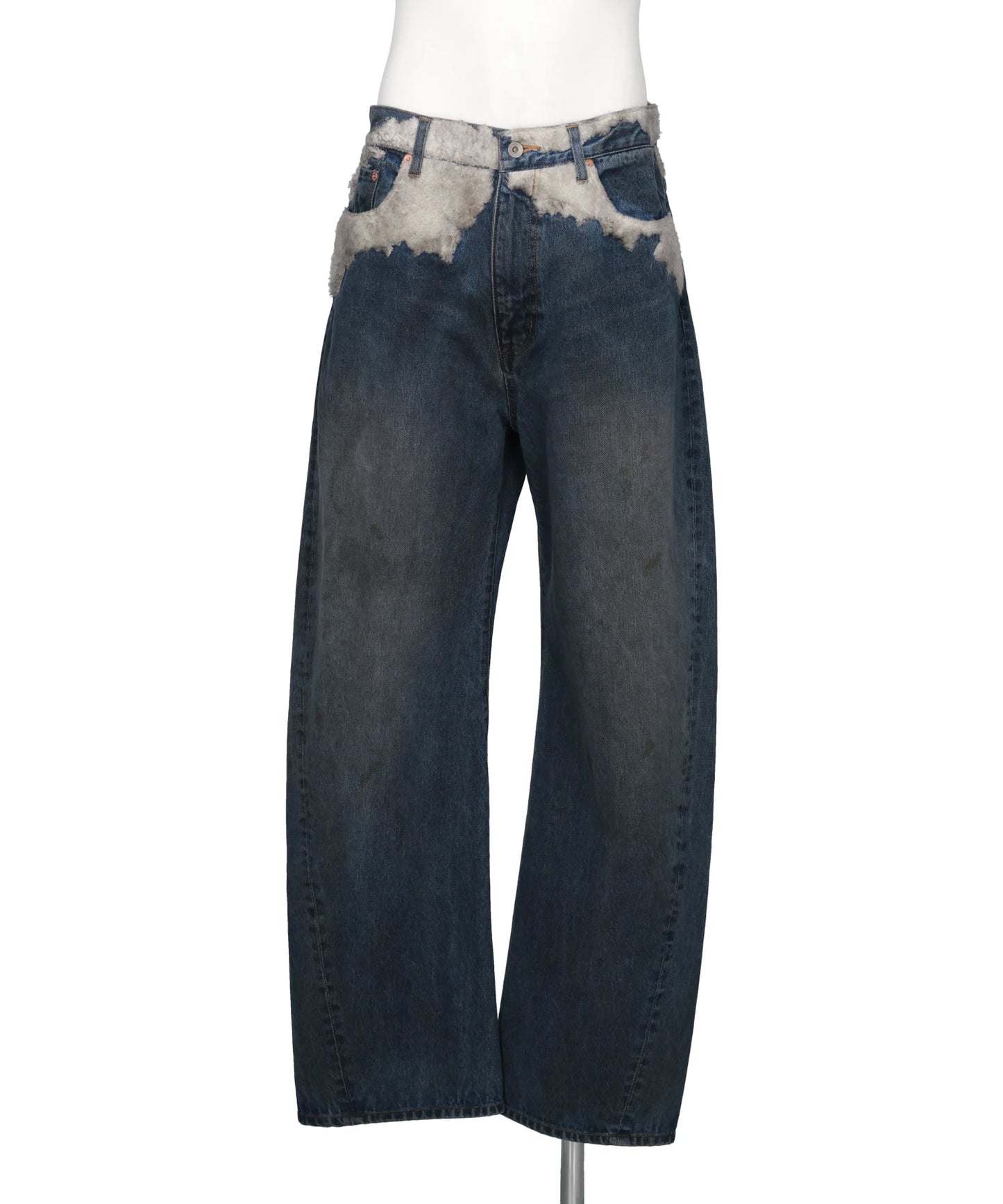 doublet（ダブレット）SMOKE EMBROIDERY DENIM PANTS
