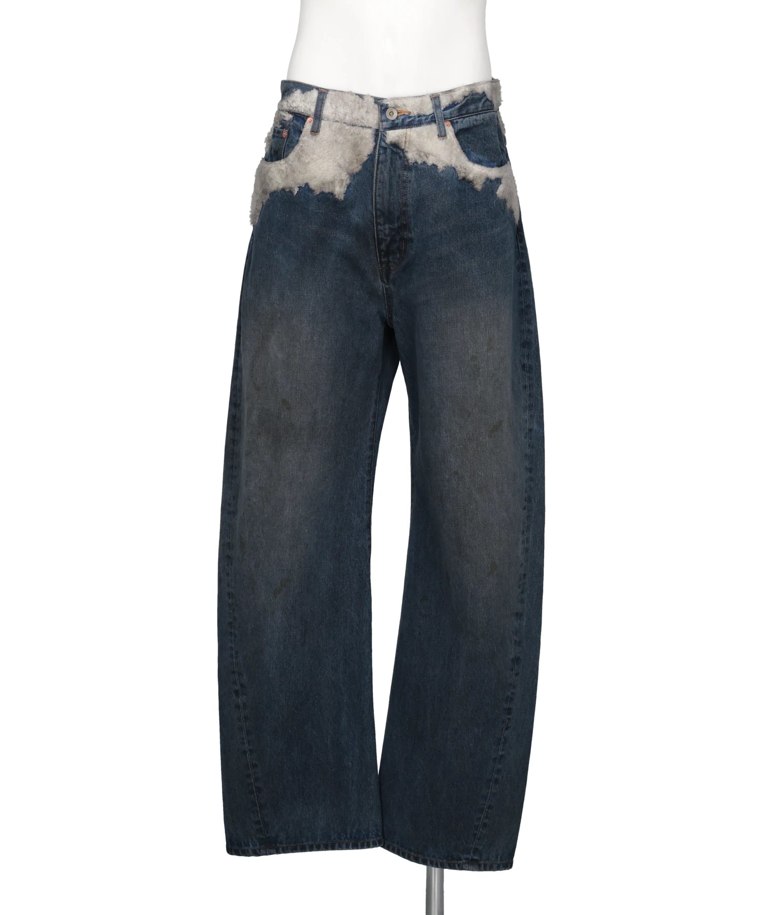 doublet（ダブレット）SMOKE EMBROIDERY DENIM PANTS