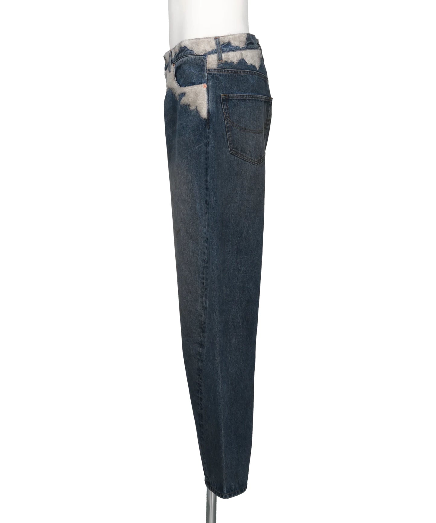 SMOKE EMBROIDERY DENIM PANTS