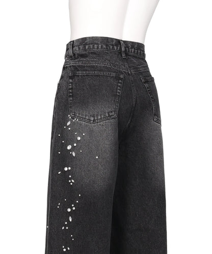 FALLING STARS DENIM PANTS
