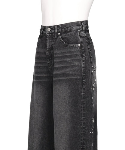 FALLING STARS DENIM PANTS