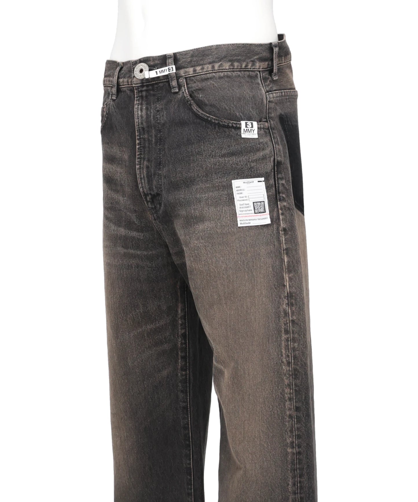 FLARE TAPERED JEANS