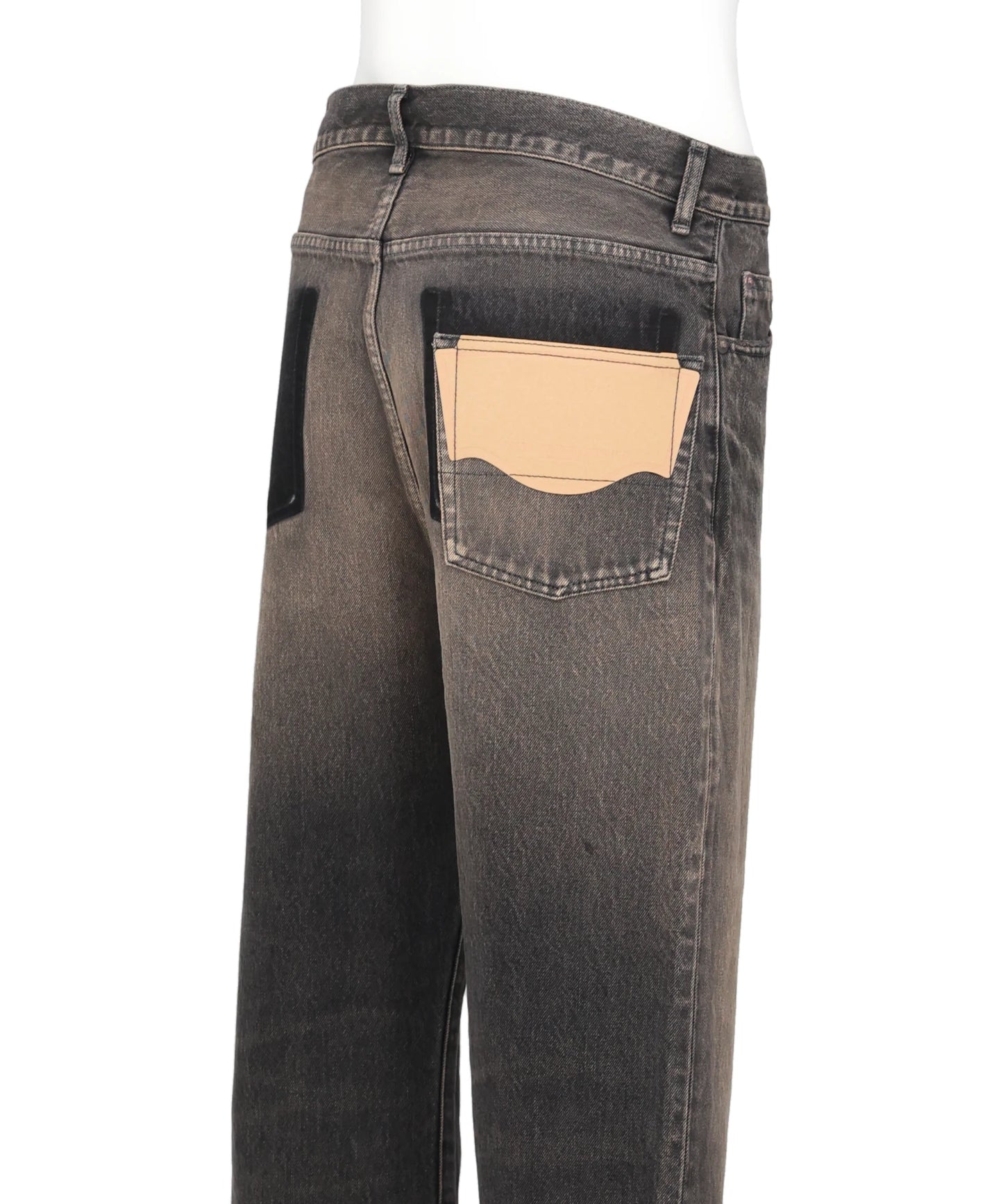 FLARE TAPERED JEANS