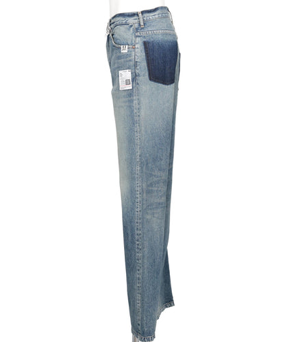 FLARE TAPERED JEANS