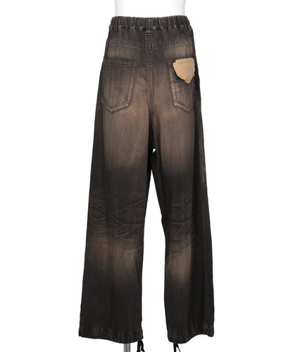 LIGHT OZ WIDE DENIM PANTS