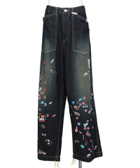  Maison MIHARA YASUHIRO(メゾンミハラヤスヒロ) 2026AW BAKER JEANS w STICKER J17PT124