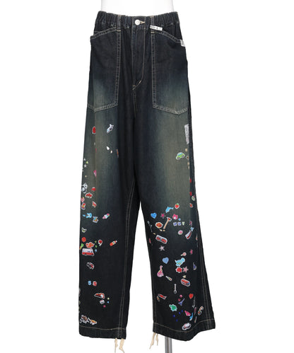  Maison MIHARA YASUHIRO(メゾンミハラヤスヒロ) 2026AW BAKER JEANS w STICKER J17PT124