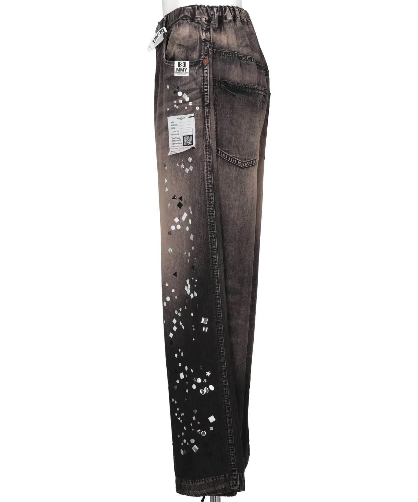 EMBELLISHED JEANS